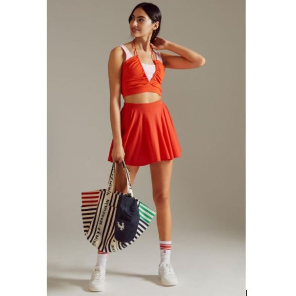 Anthropologie Daily Practice The Lopud Strappy Tank Light Red - Size Medium -NWT - Picture 2 of 7